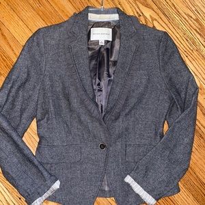 Banana republic size 4 tweed blazer